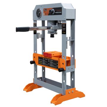 George Tools professionelle hydraulische Werkstattpresse 12 Tonnen