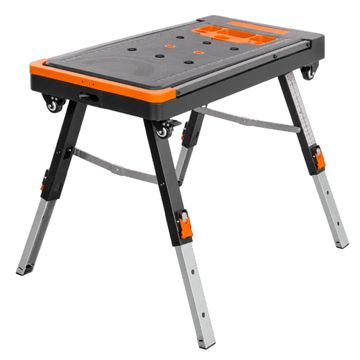 George Tools klappbare mobile Werkbank schwarz
