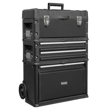 George Tools Werkzeugkoffer Trolley 3-teilig schwarz