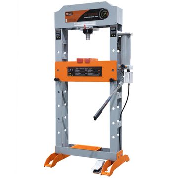 George Tools professionelle hydropneumatische Werkstattpresse 30 Tonnen