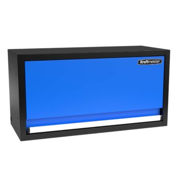 Kraftmeister Wandschrank mit LED Premium blau